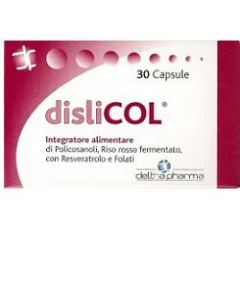 Dislicol Integratore per Colesterolo e trigliceridi 30 Capsule 