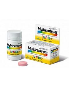 Multicentrum Junior Integratore Vitamine Bambini 30 Compresse Masticabili 