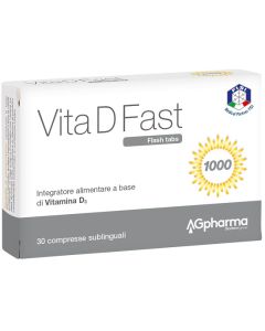AG PHARMA VITA D FAST Integratore 30 compresse 