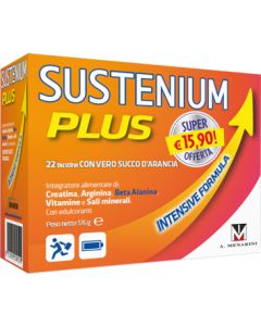 Sustenium Plus Integratore a base di creatina ed arginina 22 Bustine 