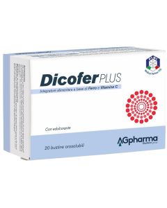 Dicofer Plus integratore di ferro con Vitamina C 20 bustine