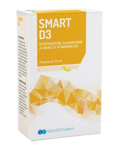 Smart D3 Gocce integratore a base di vitamina D3 15 Ml 