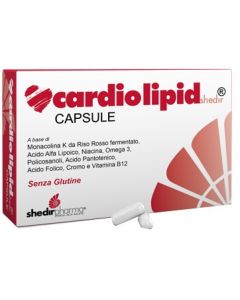 Cardiolipid Integratore per il colesterolo 30 Capsule 
