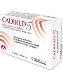 Cadired 5 Integratore per il colesterolo 36 Capsule 