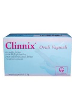 Clinnix Ovuli vaginali 15 pezzi da 2,5 Gr.