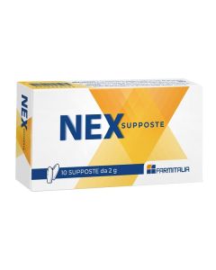 Nex Supposte per prostatite 10 pezzi **