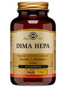 Solgar Dima Hepa Integratore Funzione Epatica 50 Tavolette 