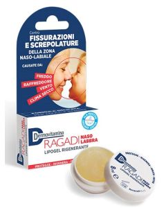 Dermovitamina Ragadi Naso E Labbra Balsamo Riparatore 8ml 