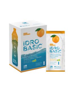 Biohealth Idrobasic Integratore Magnesio Potassio Gusto Arancia 15 Buste 