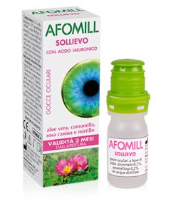 Afomill Sollievo Gocce Oculari Lubrificanti 10 ml **