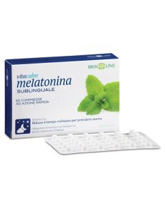 Vitacalm melatonina sublinguale integratore alimentare 120 compresse