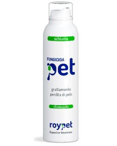 Roypet Pet schiuma fungicida per cani e gatti 150 Ml
