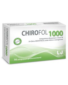 Chirofol 1000 Integratore di acido folico 16 compresse 