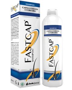 Fastcap shampoo per capelli grassi con forfora 200 Ml 