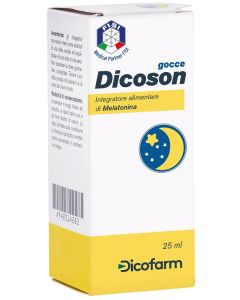 Dicoson Gocce integratore di melatonina 25 ml