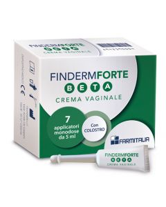 Finderm Forte beta crema vaginale 7 applicatori monouso da 5 Ml **
