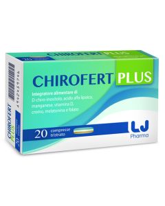 L.J. Pharma Chirofert Plus Integratore alimentare 20 compresse 