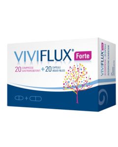 Viviflux forte integratore con Acido Folico 20 compresse e 20 capsule 