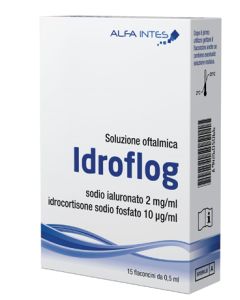 Idroflog Soluzione oftalmica 15 flaconcini monouso 