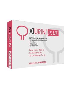 Xiurin plus integratore per le vie urinarie 15 compresse 