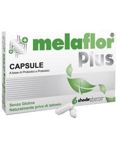 Melaflor Plus Integratore per l'equilibrio della flora intestinale 20 Capsule 