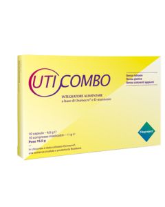 Uticombo integratore per le vie urinarie 10 Compresse + 10 Capsule 