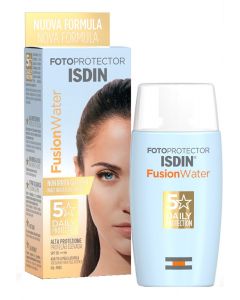 Fotoprotector ISDIN Fusion Water SPF 50 protezione solare 50 ml 