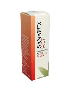 Sanapex Act Crema naturale con estratto di canapa 50 Ml 
