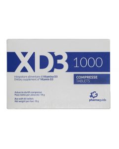 Pharmaguida XD3 1000 Integratore alimentare 60 compresse 