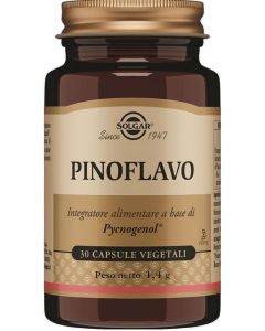 Solgar Pinoflavo integratore 30 Capsule Vegatali 