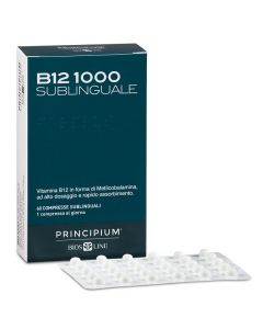 Bios Line Principium B12 1000 Sublinguale Integratore di Vitamina B12 60 compresse 