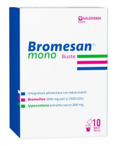 Bromesan Mono integratore a base di bromelina 10 Bustine 