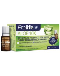 Prolife Aloe integratore probiotico 10 Flaconcini 