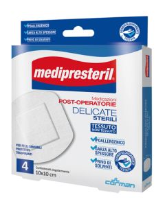MEDIPRESTERIL POSTOP DEL 10X10 