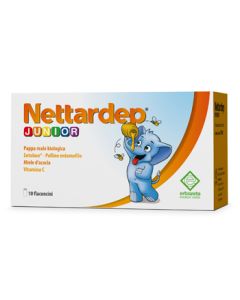 Nettradep Junior integratore a base di pappa reale 10 Flaconi da 15 Ml 