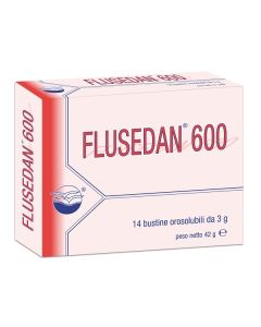 Farma Valens Flusedan 600 integratore per le vie respiratorie 14 Bustine Orosolubili 