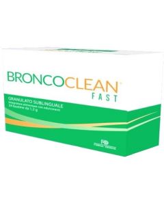 Broncoclean fast integratore per i bronchi 24 bustine 