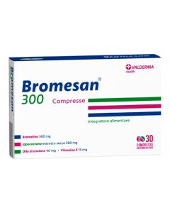 BROMESAN 300 integratore antifiammatorio 30 compresse gastroresistenti 