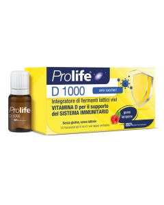 Prolife D 1000 integratore per il ssitema immunitario 80 ml