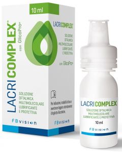 LACRICOMPLEX Soluzione oftalmica lubrificante 10 ml 