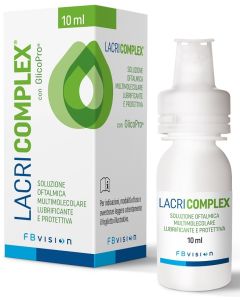 LACRICOMPLEX Soluzione oftalmica lubrificante 10 ml 