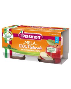 Plasmon Omogeneizzato Mela 4Mesi+ 2X80 gr 