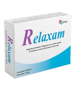 Relaxam Integratore Sonno e Rilassamento in Caso di Stress 30 Capsule 