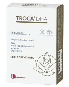 Trocà DHA integratore per la gravidanza 30 capsule 