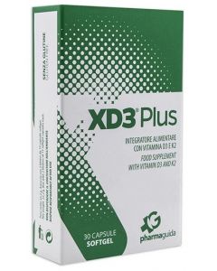 XD3 Plus integratore con vitamina D3 e K2 30 capsule 