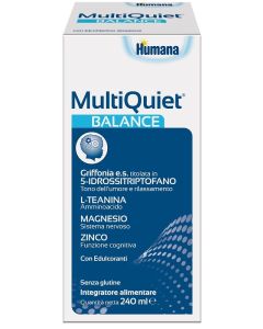 MultiQuiet Balance integratore per l'umore e il rilassamento 240 ml 