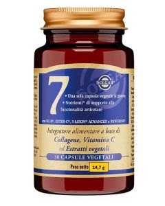 Solgar 7 Integratore Alimentare di Collagene 30 Capsule Vegetali 