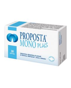 Proposta Mono Plus integratore per il benessere della prostata 30 softgel 