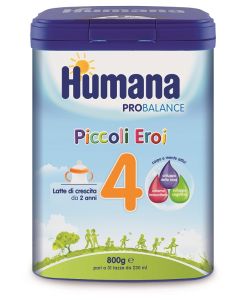 Humana 4 Probalance latte di crescita 800 Gr