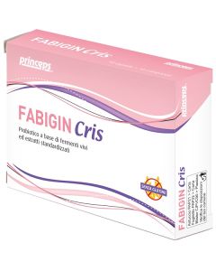 Fabigin Cris integratore probiotico a base di fermenti lattici vivi 10 capsule + 10 compresse